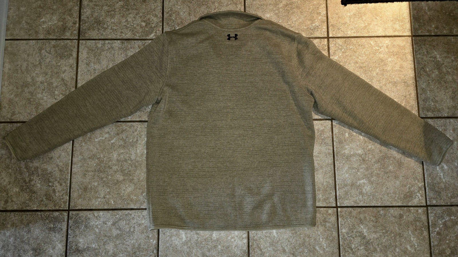 Under Armour Cold Gear XL Tan Snap Pullover Sweater gallery