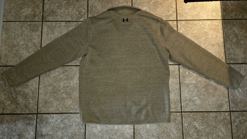 Under Armour Cold Gear XL Tan Snap Pullover Sweater gallery