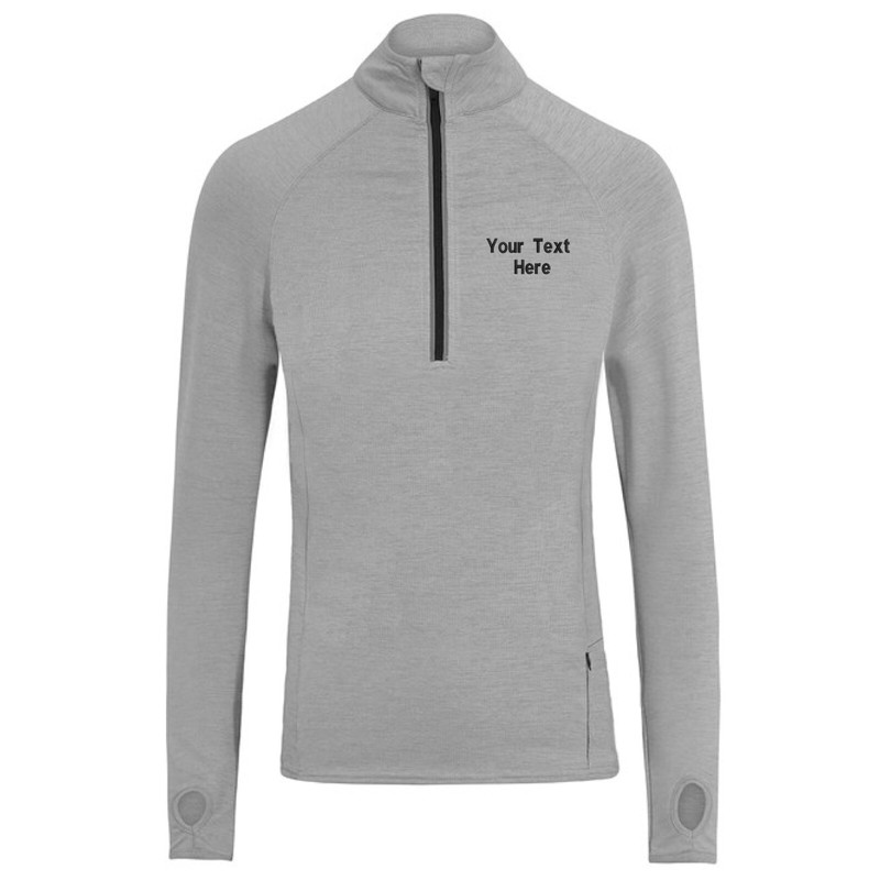 Personalised Custom Embroidered Just Cool Awdis Cool Flex Long Half-Zip Top gallery