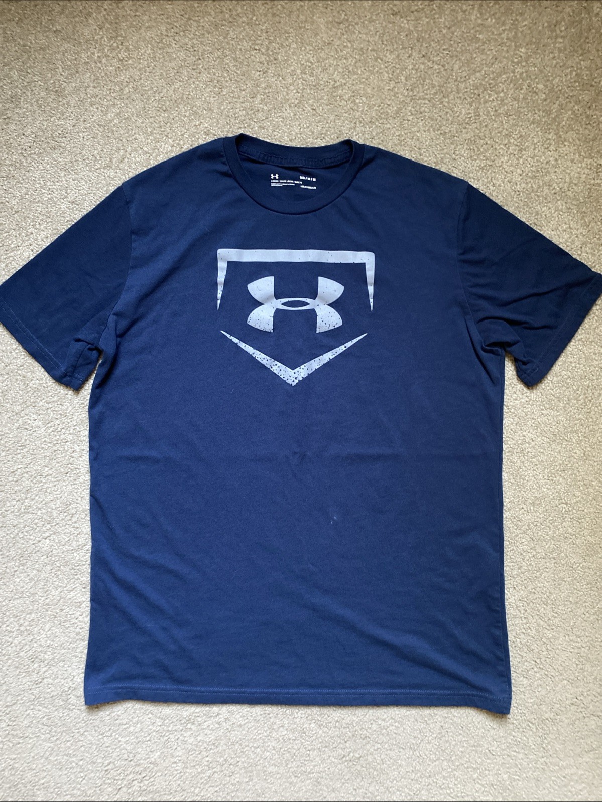 Men’s Under Armour Size M Loose Heatgear T-shirt Baseball See Description gallery