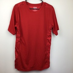 Zone Pro Men’s Red Stretch Short Sleeve Large Sports T-Shirt