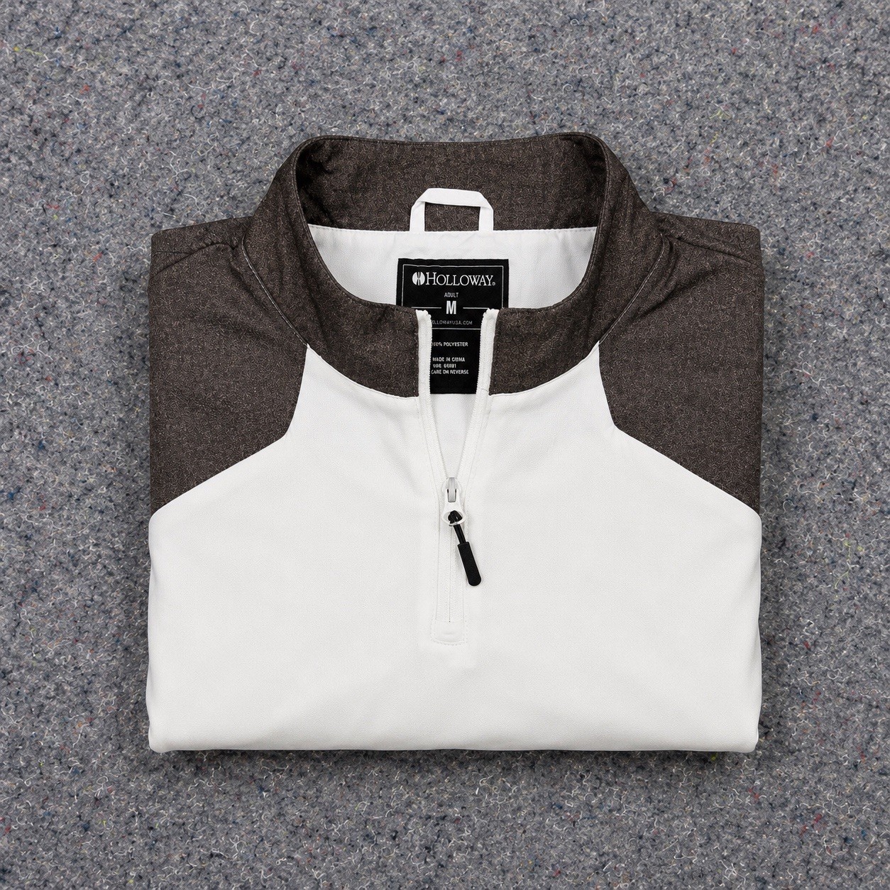 Holloway Sportswear M Raider Short Sleeve Pullover Carbon Print/Whit gallery