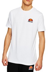 ellesse Classic Canaletto Crew Neck Plain T-Shirt Retro Sports Top Casual Tee