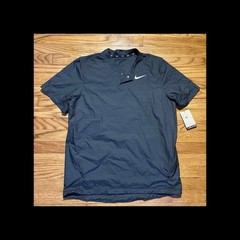 Nike Team Wind Shirt Running/golf/Pullover Dark Gray Men’s sz M NEW!!