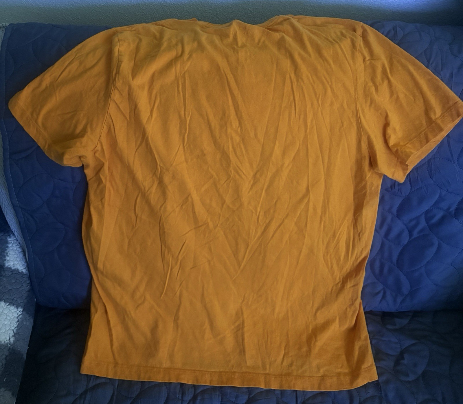 Nike The Nike Tee Shirt Men's Orange Logo Short Sleeve Crew Neck Size XL gallery
