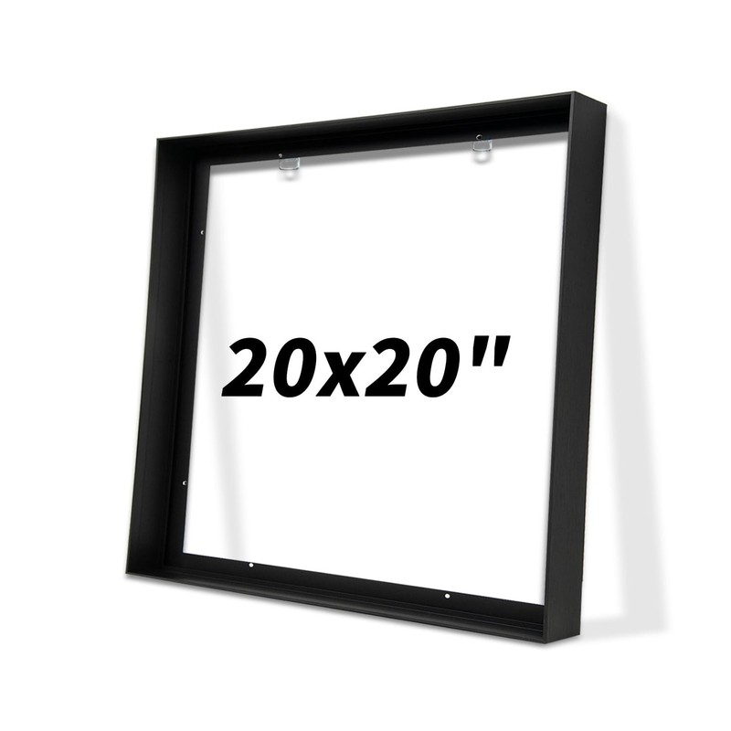 ARTGOW Metal Floating Frame for 20x20 Canvas Oil Paintings DIY Canvas Frame 1.5 gallery