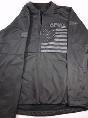 Army Performance 1775 men’s black lightweight quarter-zip pullover Size Large