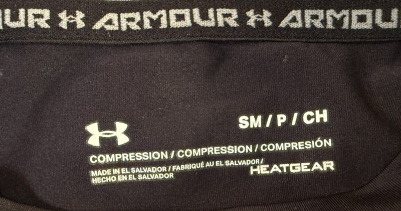 UNDER ARMOUR HEATGEAR COMPRESSION BASE TEE SHIRT SLEEVELESS BLACK MEN'S SMALL gallery