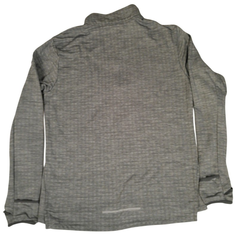 Nike Running Element Sphere 1/2 Zip Pullover Mens Medium Gray Heather 703156-011 gallery