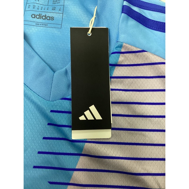 Adidas T24 C GK JSY L Goalkeeper Jersey Semi Blue Burst Mens Medium IN0410 NWT gallery