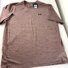 Under Armour Tech Vent Short Sleeve Tee Pink/Salmon XL New w/Tags