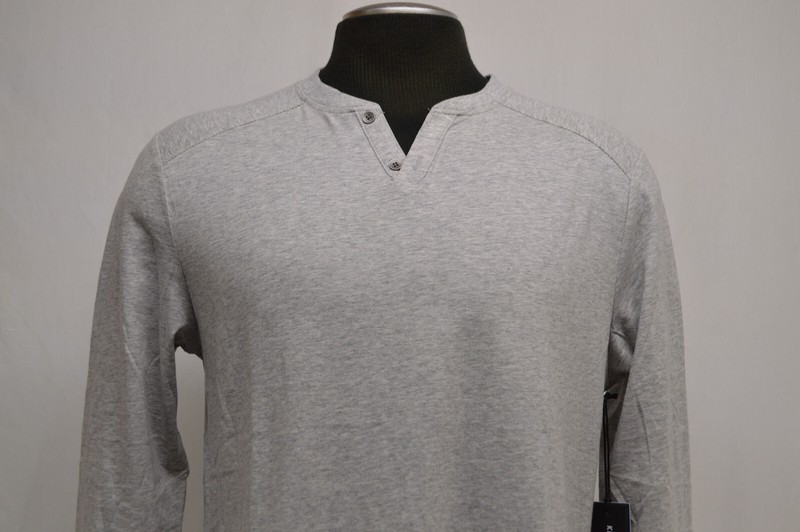 NEW Kenneth Cole Men's Techni-Cole Lightweight 2 Button Shirt MED Gray gallery
