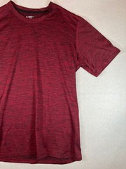 Liberty Pro Men’s Signature Burgundy Athletic Tee’s – Size XL