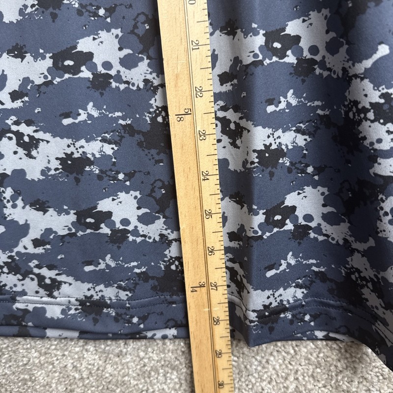 Straight Down Sergeant Pullover Men’s Small Camo 1/4 Zip Golf Athletic NEW gallery