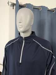 FootJoy Performance Golf 1/4 Zip Pullover Mens XL Navy Blue Active Sports