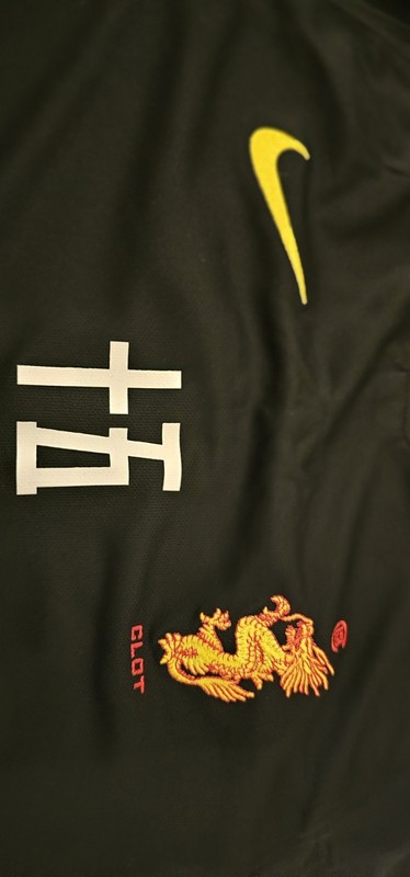 World Cup Nike x Clot 15th Anniversary Soccer Jersey Dri-FIT Men's Black Medium gallery