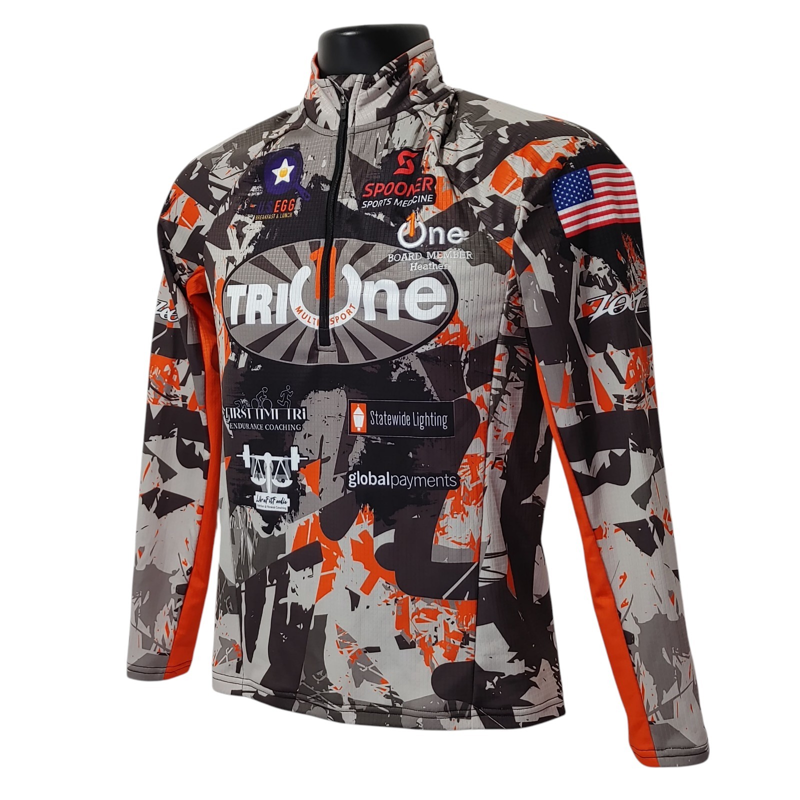 Zoot Trione Multi Sports Long Sleeve Men's Top Size S gallery