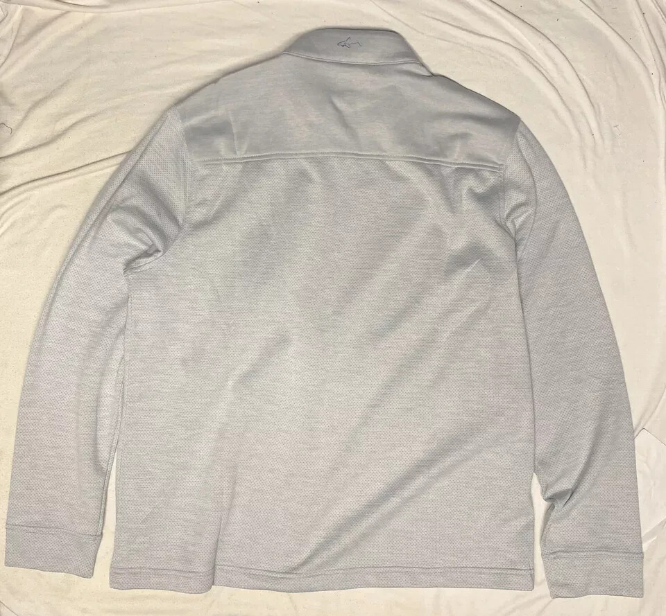 Greg Norman Men’s Full Zip Fleece Sweater Jacket Textured | I11 gallery