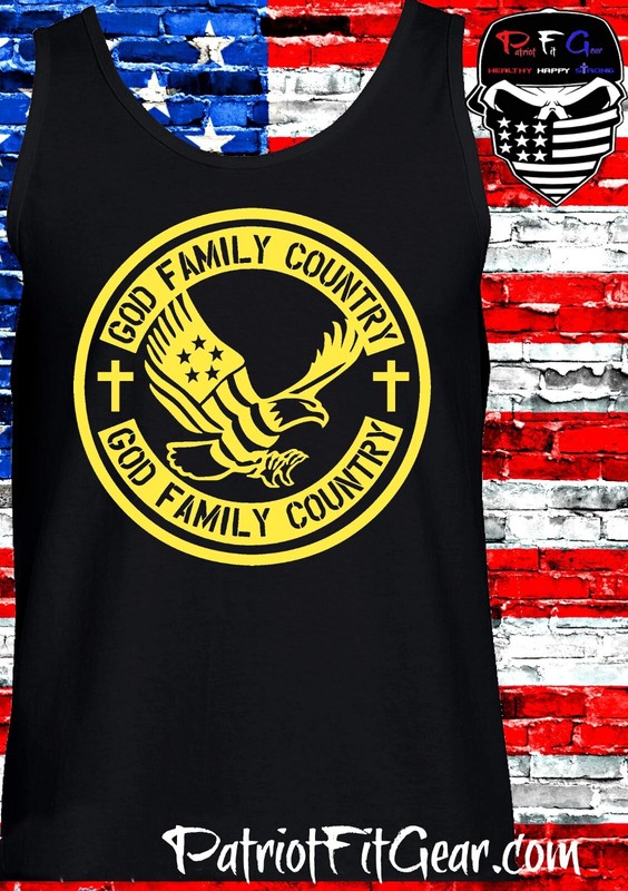 Tank top,God Family Country,In God We Trust,Faith Family Freedom,Eagle,t-shirt gallery