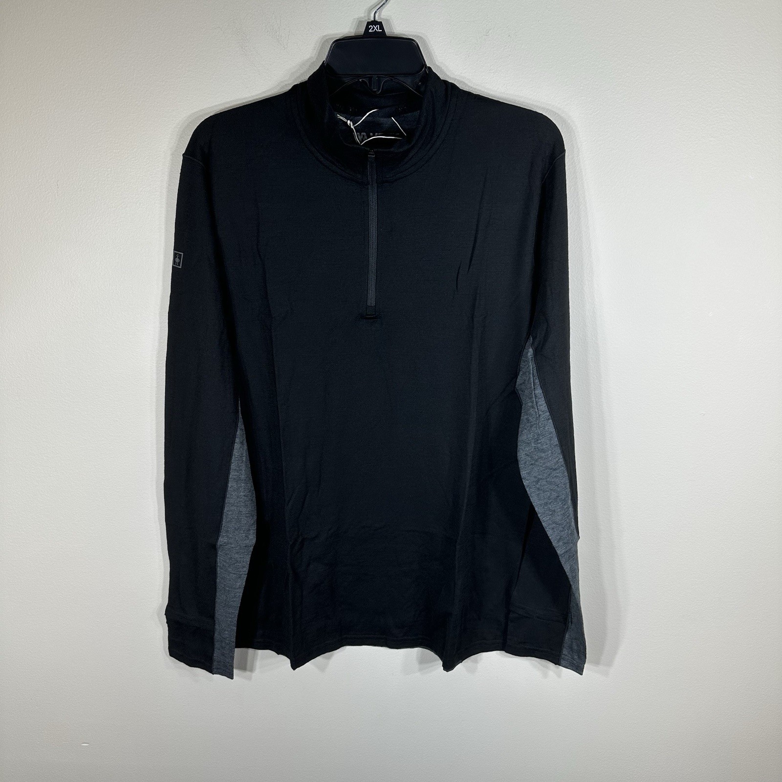 VRST x Smartwool Men's Long Sleeve Size 2XL 1/4 Zip (Black) $118 gallery