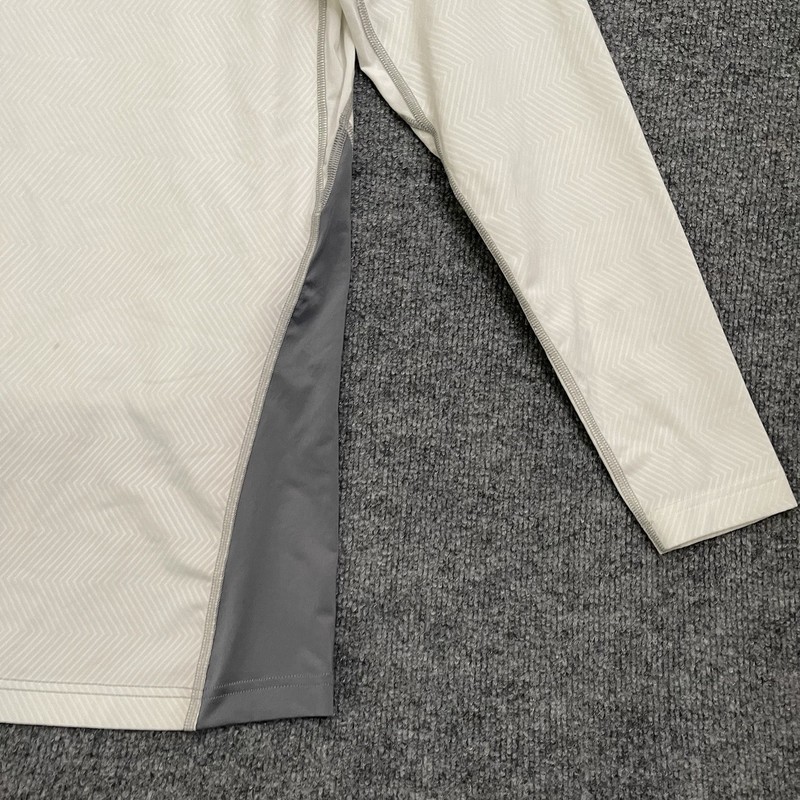 Nike Pro Hyperwarm Compression Shirt Men’s Sz XL 588890-100 White gallery