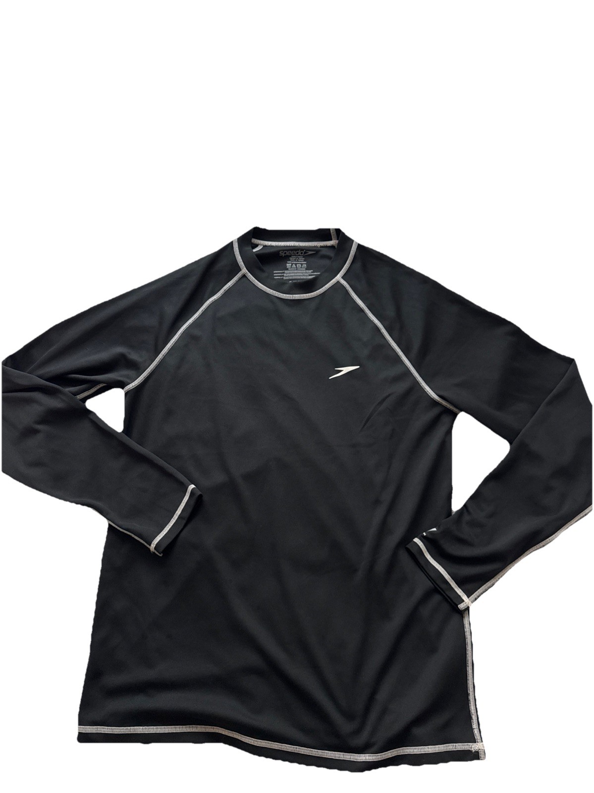 ~EUC~Speedo Men's Long Sleeve - Spring Sale! Black Shirt -SZ S gallery