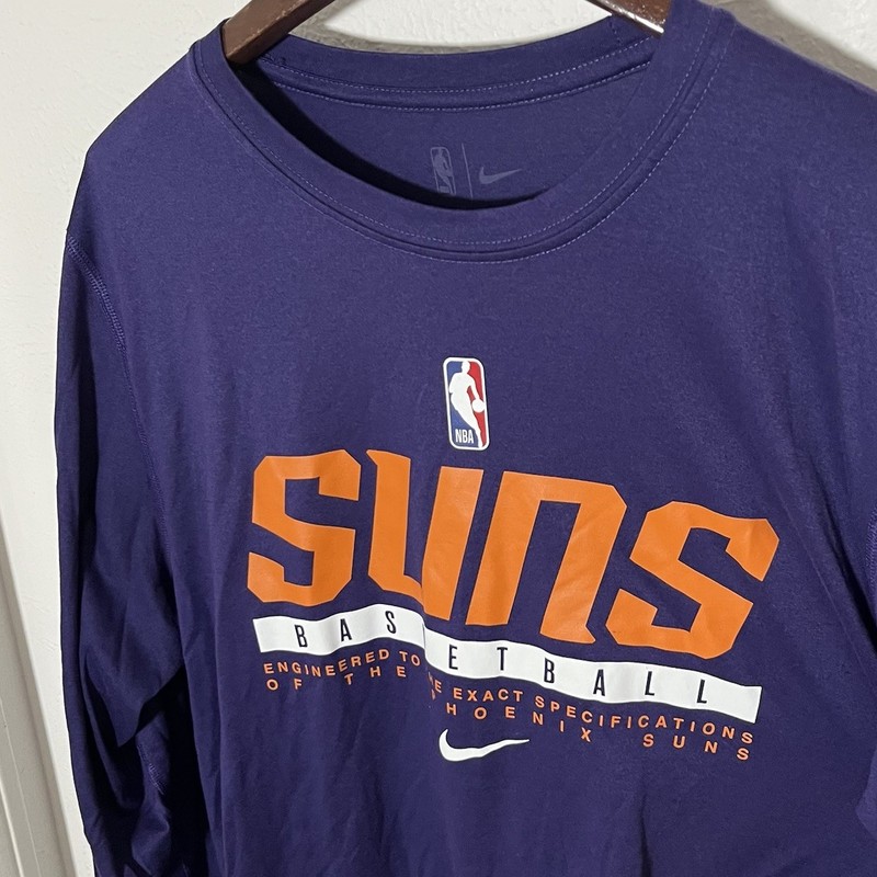 Nike NBA Authentic Phoenix Suns Team Issued Player Shooting Shirt Sz Large Tall gallery