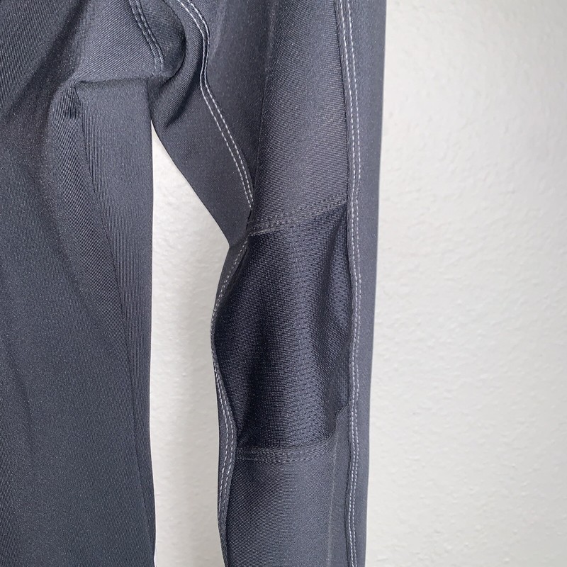 Nike Dri-Fit Mens Training Runners Reflective 1/4 Zip Gray Hooded Pullover sz M gallery