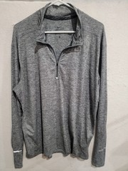 Nike Element Half-Zip Running Top Mens XL Grey Heather Dri-Fit Pullover 683485
