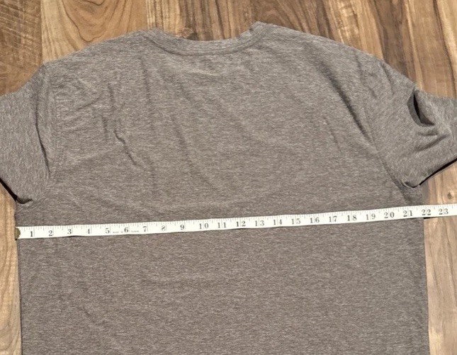 Men’s Vuori Strato Performance Shirt Short Sleeve Gray Size Large Workout🔥 gallery