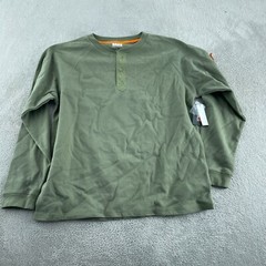 Bass Outdoor Mens Performance Thermal Shirt L Deep Lichen NWT 0089