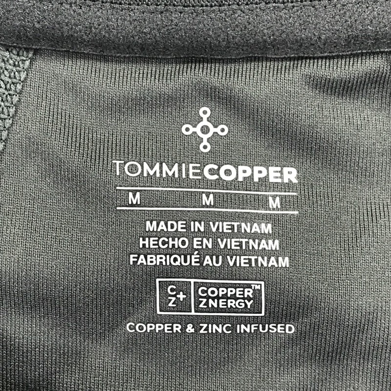Tommie Copper Shirt Mens Medium Gray Shoulder Support Compression Copper Znergy gallery