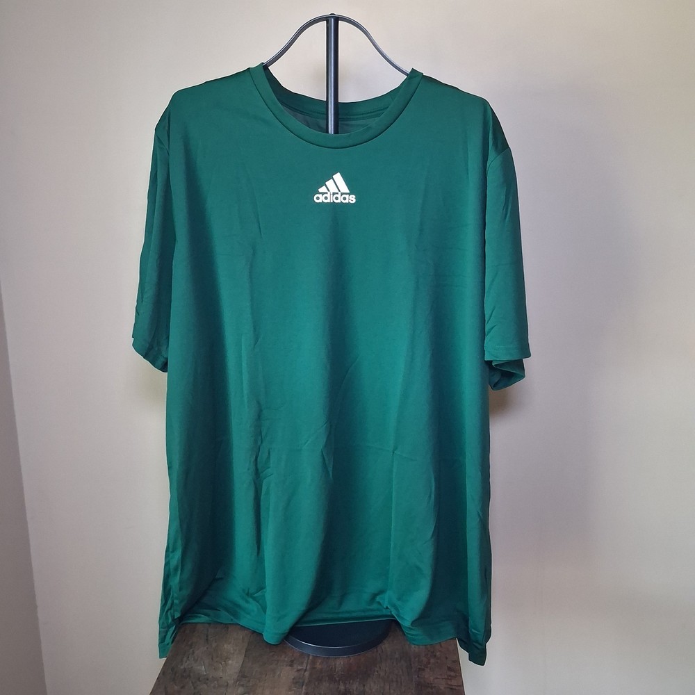 Adidas NWT Creator Short Sleeve Training Tee Collegiate Green Size 2XL NWT