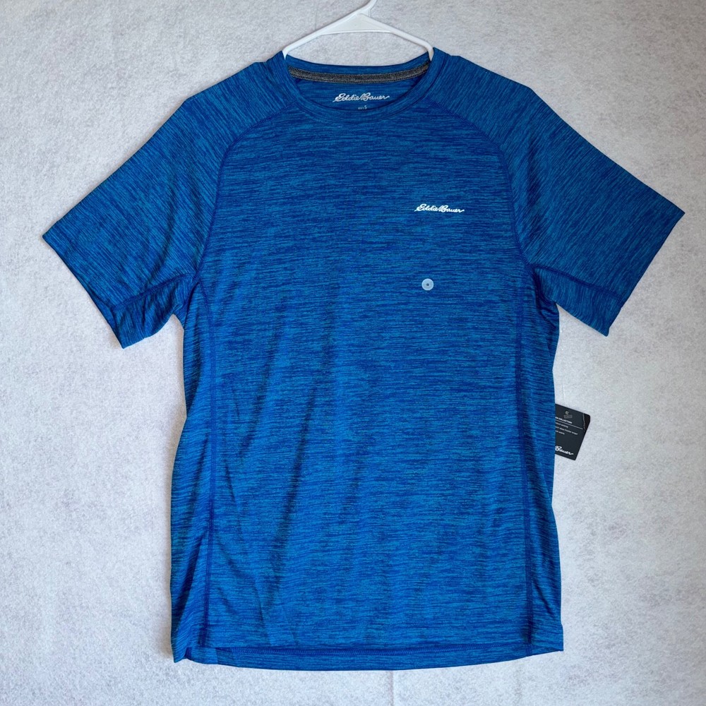 New - Eddie Bauer - Resolution - Athletic Shirt - Men's - Sapphire Blue - Small