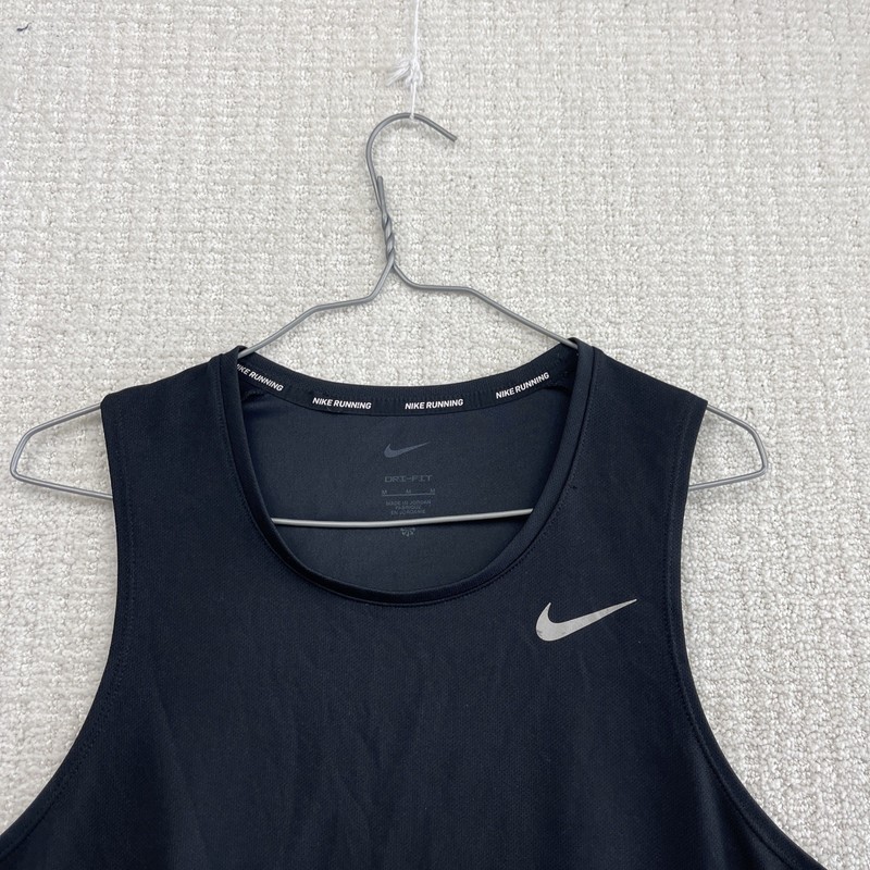 Nike Miler Tank Running / Workout Training Men's Size M DV9321 010 Cross Fit gallery