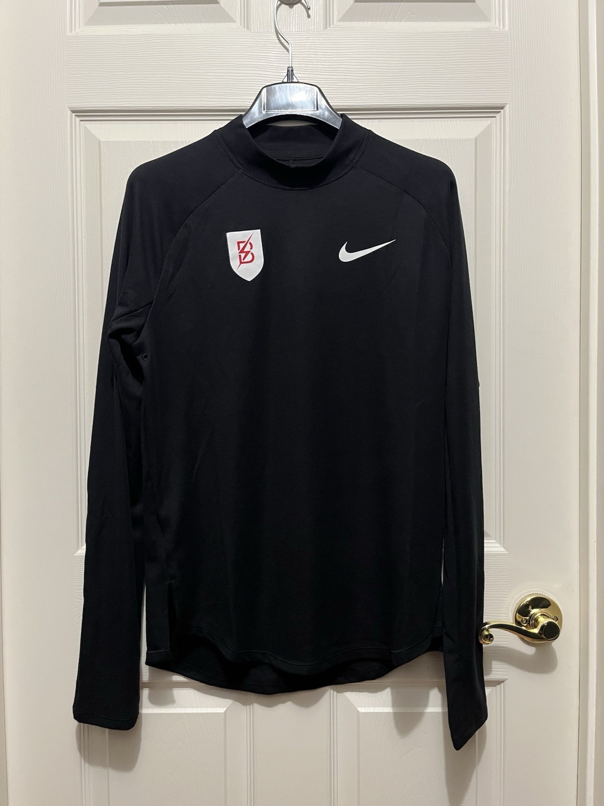 Nike 2024 Pro Elite Team Long Sleeve Shirt Bowerman BTC Men's Size M FN0075-010 gallery