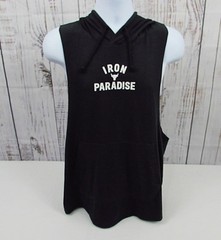 Under Armour Project Rock Tank Top Men’s Large Loose BLK Workout /Gym /Training