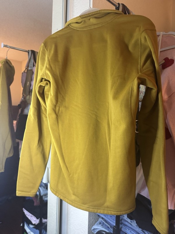 Arc'teryx | Rho Heavyweight Zip Neck Pullover Yellow | Men's Size M gallery