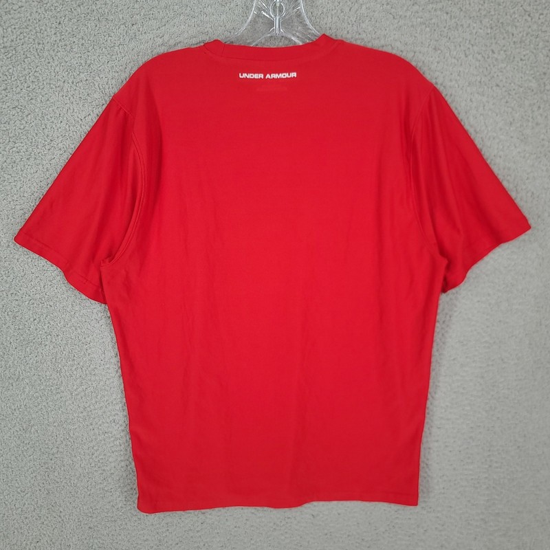 Nike Under Armour Lot Of 4 T Shirt Men Medium Cotton Polyester Crew Short Sleeve gallery