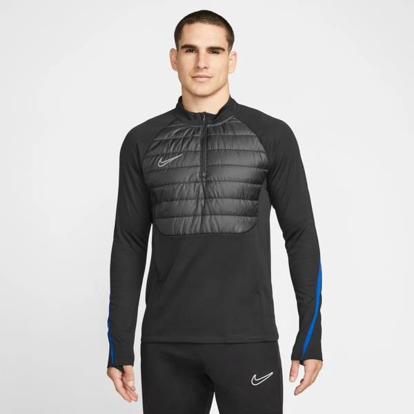 NIKE Men's Black Academy Winter Warrior Therma-FIT 1/4-Zip Top 2XL BNWOT C1760 gallery