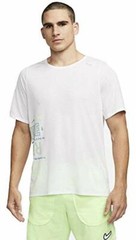 Nike Breathe Hyper Dry Wild Run White Short Sleeve Shirt XL