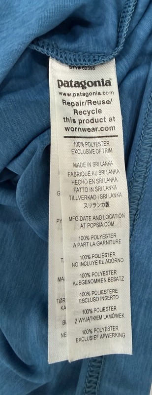Patagonia Boys Capilene Cool Daily Long-Sleeve T-Shirt Blue Size M10 gallery