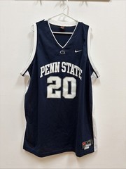 Penn State Jersey Mens XXL Blue NCAA College Basketball Nike #20