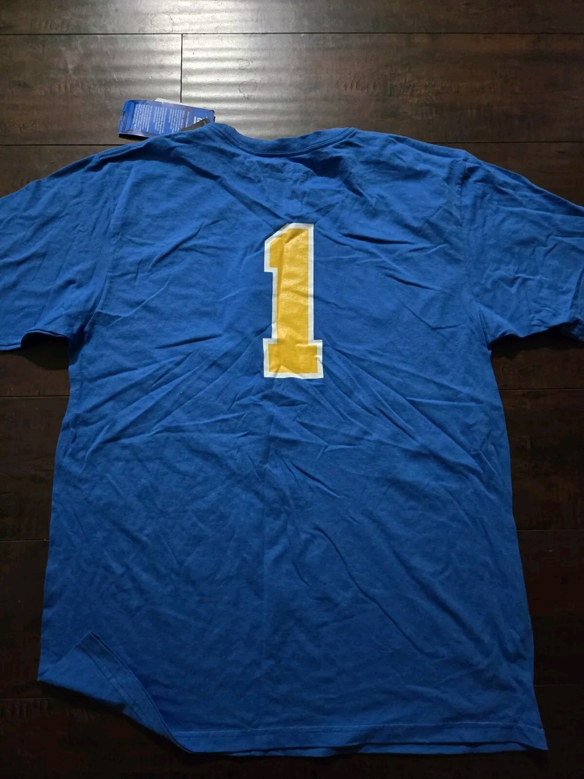 NWT UCLA Bruins Adidas Go To Basketball #1 Shirt Size Mens Large gallery