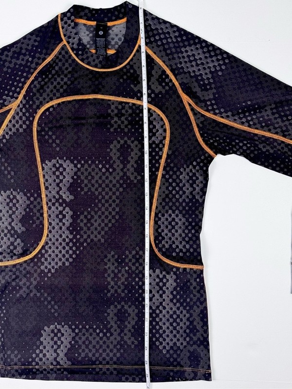 Lululemon x Saul Nash Jacquard Tight-Fit Long-Sleeve Shirt Men's Size M SLNSH gallery