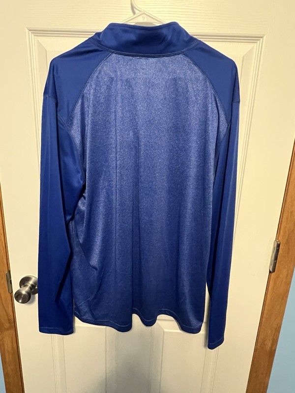 Men's Under Armour Badger Sport 1/4 Zip Blue SEC Logo Size Large gallery