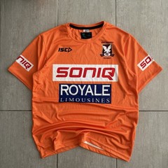 ISC Manly Sea Eagles Club Issued Trainer Staff Shirt NRL 70th Anniversary L