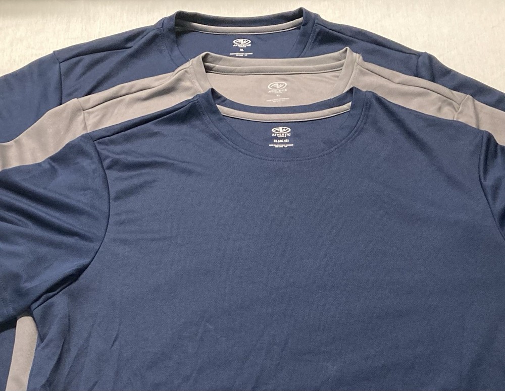 Men's XL 3 TEE shirts = one purchase Athletic Driworks lightweight stretchy