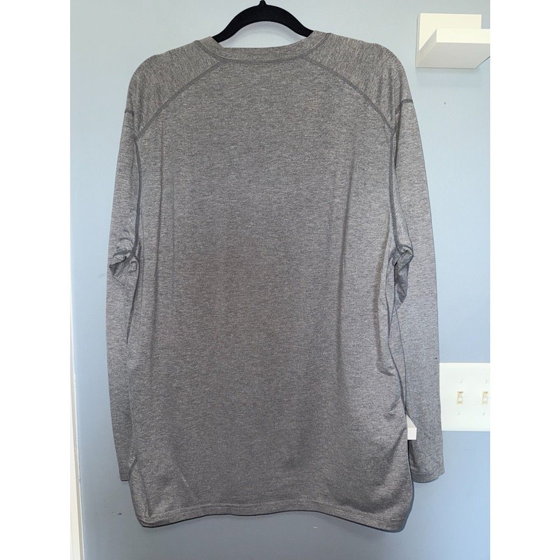 Masters Tech Active Augusta National Grey Long Sleeve Shirt | Size XL | Golf gallery