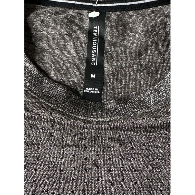 Ten Thousand The Seamless Shirt Mens Size Medium Grey Marled Training Tee gallery